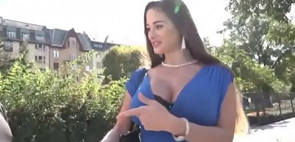  Sexy Cathy Heaven shows her big tits